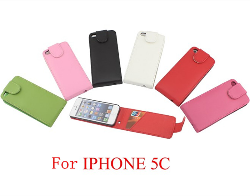 蘋果iphone5C手機套皮套手機保護殼 上下開翻插卡保護套外殼 批發