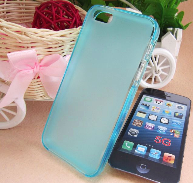 蘋果iPhone5G/5S手機殼透明保護套iPhone4S硅膠套超薄磨砂清水套