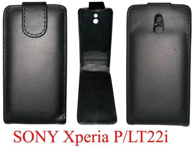 索尼Xperia P/LT22i 手機套 普通紋皮套 上下開翻保護套外殼批發